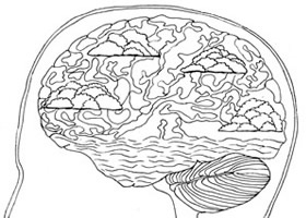 Brain Plasticity - NO Pain Visualisation Picture Drawing Template