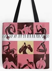 Music Therpay Tote Bags