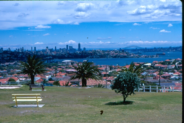 View over Sydney - 1974 - picture