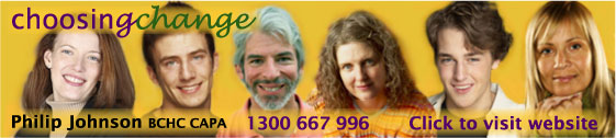 Choosing Change - Philip Johnson - Counselling - Sydney - Click to visit website