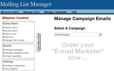 Email Marketer Software