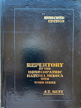 Repertory of the Homoeopathic Materia Medica   By James Tyler Kent M.D.