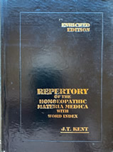Repertory of the Homoeopathic Materia Medica By James Tyler Kent M.D.