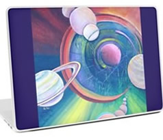 Laptop Skin Designs by Giselle - Artist