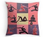 Yoga Pose Pillow